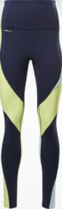 Reebok Les Mills High-Rise Colorblock Lux Leggings full view front