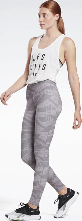 Reebok Les Mills Reebok Lux Bold 2 Leggings quarter full view