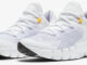 Nike Free Metcon 4 Women White Dark Smoke Grey Green Glow Infinite Lilac quarter view left