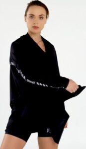 Everlast Womens Colorplay Hooded Wrap black