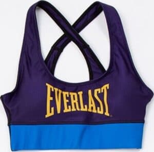 Everlast Womens Colorplay Sports Bra purple blue
